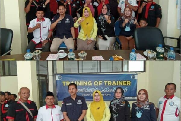 Kegiatan Pelatihan Training of Trainer Kepada Generasi Anti Narkotika Nasional (GANN ) Kab.Langkat