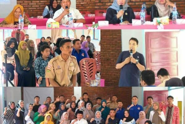 Kepala BNNK Langkat Yang Diwakilkan Oleh Penyuluh BNNK Langkat Menghadiri Undangan TP. PKK Kab. Langkat Untuk Sosialisasi Kepada Remaja Tentang Bahaya Narkoba Di Desa Pelawi Selatan Kec. Babalan